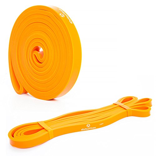Fitnessbänder / PowerBands aus 100% Latex in Studio-Qualität »PullMeUp« – Die perfekten Rubber Bands & Sportbänder für effektives Krafttraining, Ganz-Körper-Workout, CrossFit, Stretching, Yoga, Bodybuilding , Powerlifting, Calisthenics oder Freeletics Workout – Widerstandsbänder ideal für den ganzen Körper – Die Gymnastikbänder ( Expander, Resistance Band & Bodytrainer ) sind in 5x unterschiedlichen Zugstärken erhältlich (leicht bis sehr hart) - 7