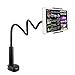 Price comparison product image Tablet Stand,EasyULT Universal Flexible Long Arms Tablet Holder Desktop Bed Lazy Bracket Mobile Stand Support All Tablet&Mobiles, for Bedroom, Kitchen, Office, Bathroom Etc[360 Degree Rotating](Black)
