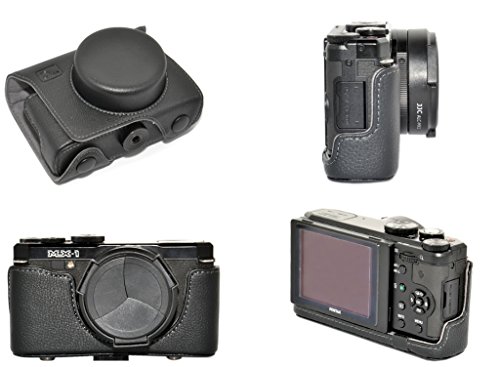 Preisvergleich Produktbild Ledertasche für Pentax MX-1
