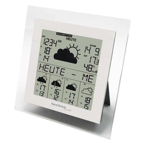 Technoline, WetterDirekt Wetterstation WD 9245 mit Innen-/ Außentemperaturanzeige, Wettervorhersage für 5 Tage und Wetter für über 50 Regionen - 4