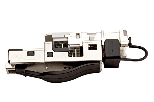 Metz Connect Feldkonfektionierbarer 8-adriger RJ45-Stecker E-DAT Industry Cat.6 IP20 field plug, 1 Stück, 1401405012-I - 4