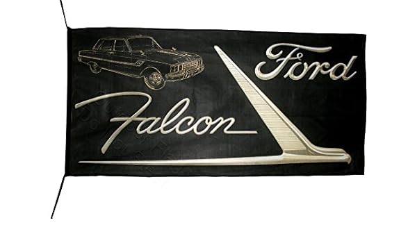 Ford Flag Banner Ford Falcon Flag Banner 2 5x5 Ft 150 X 75 Cm