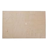 SODIAL (R) Kinder 3D Holz Land Station Modell Puzzle Spielzeug Construction Kit Geschenk - 2