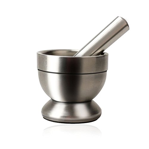 SAYOU ® Mörser Und Stöbel Edelstahl / GewüRzmörser Mit Stöbel - 2