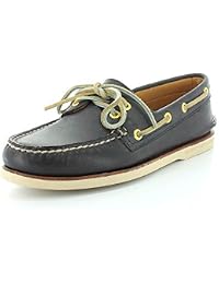 Sperry Top-Sider Gold A/O 2 Eye Boat Shoe Navy