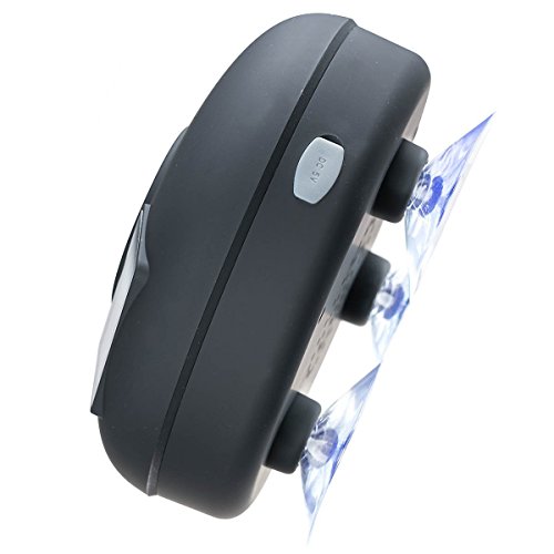 Bluetooth Lautsprecher mit LCD Bildschirm, NFC, FM Radio und Subwoofer Effekt – Dusch Lautsprecher mit Crystal Clear Sound und 3 festen Saugnäpfen – Freisprecheinrichtung - 4