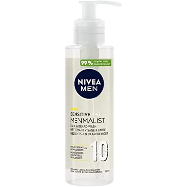 NIVEA MEN Sensitive Pro Gesichtscreme – Mit Bio-Hanföl, Beruhigend & Feuchtigkeitsspendend, 75 Ml, Vegan