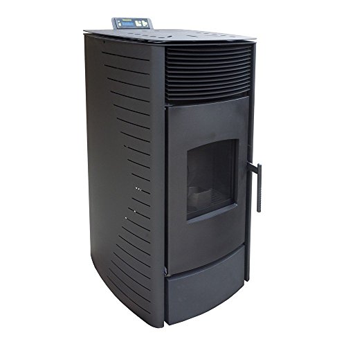 Nemaxx P12 Pelletofen Pelletkamin Pelletkaminofen 12 kW Kaminofen Heizofen Pellet Ofen Kamin Pelletheizung Heizung