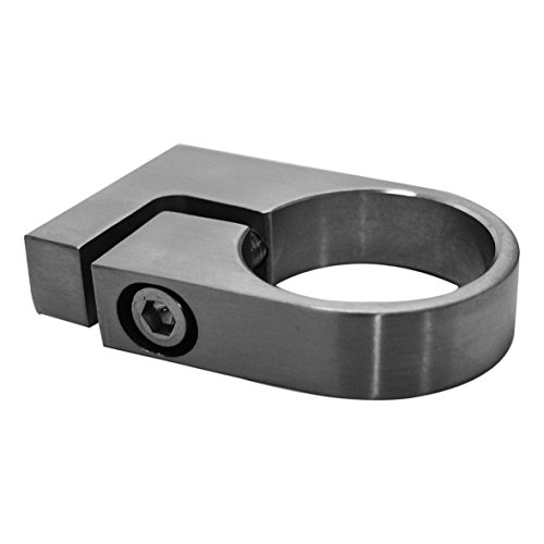 Preisvergleich Produktbild Edelstahl 42,3 mm Pfostenhalter Rohrhalter Rohrklemme Edelstahl