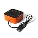 LipiWorld 3 Ports USB 2.0 HUB Multi-card Reader for Sd/mmc/m2/ms Mp-All in One - (Orange) RS.379.00