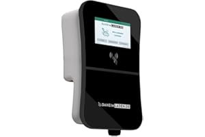 DAHEIM LADEN.DE Wallbox 22kW - DaheimLader Touch (7,5m Ladekabel Typ 2) | App-Steuerung | PV-Überschussladen | intelligente Ladestation für Hybrid- und Elektrofahrzeuge | MID | wetterbeständig | RFID-Leser