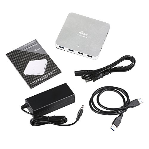 i-tec USB 3.0 Metal Charging HUB 10 Port mit externem Netzadapter 10x USB Ladeport, ideal für Notebook Ultrabook Tablet PC , Windows Mac Linux - 7