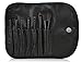 Low-cost sales makeup tools 7pcs Both portable makeup brush set, Soft hair brand BLACK makeup brushes professiona