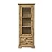 Produktbild André Chalet ETIENNE Vitrine, Schrank 75 cm; Holz Akazie teilmassiv, gebürstet und lackiert, B 75 cm x H 195 cm x T 45 cm