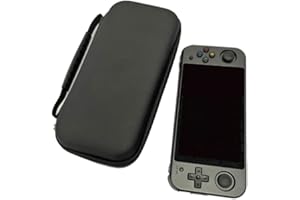 PUREFUN RG552 Handheld Spielekonsole Harte Tragetasche Hülle Case, Retro Spielkonsole Schutzhülle - Schwarz