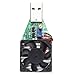 Produktbild 15 W USB Lastwiderstand Strom Tester 0,15–3,00 A verstellbar Konstantstrom USB Elektronische Last mit Fan