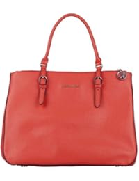 Kesslord Saffiano - Bolso de asas de Otra Piel para mujer naranja Paprika - PK