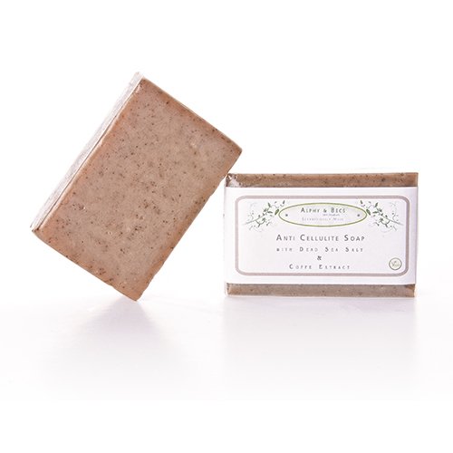 Anti Cellulite Treatment Soap Bar With Coffee Extract and Dead Sea Salt - 100gr.
