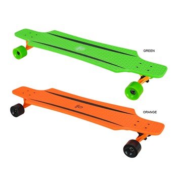 Preisvergleich Produktbild Longboard, komplett, Plastik, Buffy 36" Tempish, Grün, Orange (Grün)