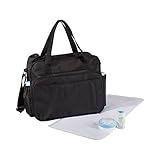BABY-WALZ Wickeltasche Pflegetasche, schwarz