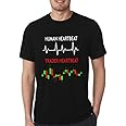 PdlPrit Human and Trading Heartbeat Stock Trading Tshirt, Unisex Tshirt, Gift for Investor
