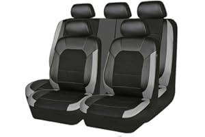 ARRYEDCN Housses de Siège de Voiture, pour Renault Clio 3 2005-2012 Nonslip Confortable Protection Couvre Sieges, Protecteurs de Siège Interieur Accessoire,D