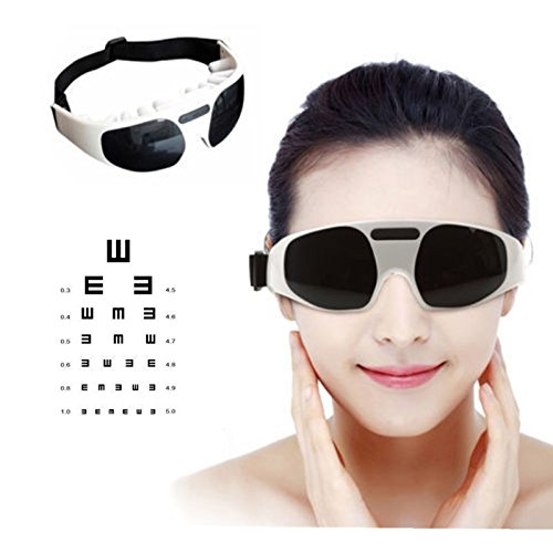 J.J Store® Migraine Electric Forehead Glasses Eye Care Relax Massager Eye Fatigue Stress Tension Relief Free Shipping