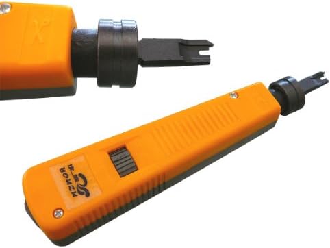 Kalea-INFORMATIQUE Network Tool Impact Punch Down Tool for Terminations 110/88 - Variable Pressure - YZ110