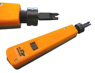 KALEA INFORMATIQUE Outil réseau Impact Punch Down Tool Pour Terminaisons 110 / 88 - PRESSION VARIABLE - YZ110