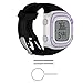 Produktbild Bluelover Silikon Armband Band + Werkzeuge Für Garmin Forerunner 10/15 Gps Running Uhr - L - Schwarz