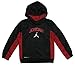 Produktbild Nike Air Jordan Jungen Therma-Fit Kapuzen Sweatshirt, schwarz und rot, Größe 6