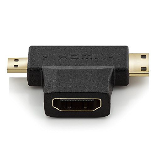 Homelink HDMI-Kabel, 2 in 1 D & C Male to HDMI Female, Stück: 1 - 2
