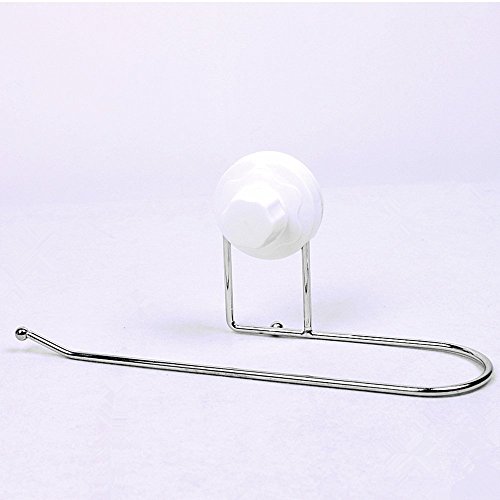 Preisvergleich Produktbild logei® Saugnapf-Toilettenpapierhalter Papierhalter Rollenhalter Halterung Saugkraft für Klopapier Handtuch Küchenpapier wasserdichte, Befestigen ohne Bohren