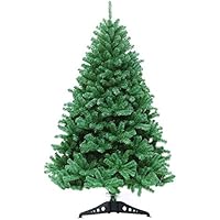 EcoTail Artificial Christmas Tree Xmas Tree with Solid Plastic Legs, Light Weight, Perfect for Christmas Tree Decoration…