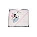 Produktbild Accappatoio triangolo bimba neonato spugna Minnie Disney baby bianco rosa TU