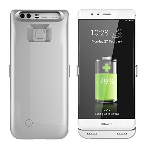 Funda Bater a Huawei P9 Moonmini Para Huawei P9 3800mAh External Recargable Cargador Power Pack Backup Port til Battery Charger Funda Carcasa Silver Funda Bater a Huawei P9 Moonmini Para Huawei P9 3800mAh External Recargable Cargador Power Pack Backup Port til Battery Charger Funda Carcasa Silver