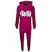 Produktbild Kinder Unisex Mädchen Jungen " Selfie " Aufdruck Onesie Sommer Overall PJ New 7 8 9 10 jahre alt 11 12 13 Jahre - Rosa, Mädchen, 158