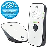 nuk eco control ac315-d Kabelloser Betrieb der tragbaren Elterneinheit durch aufladbare LiPo Akkus und Warnung bei schwachem Batteriestand