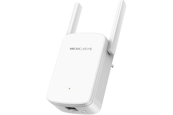 MERCUSYS TP-Link Répéteur WiFi Puissant, Amplificateur WiFi AC1200 Mbps, Port Ethernet, Couvre jusqu'à 120 m², Compatible avec Les Box Internet, ME30
