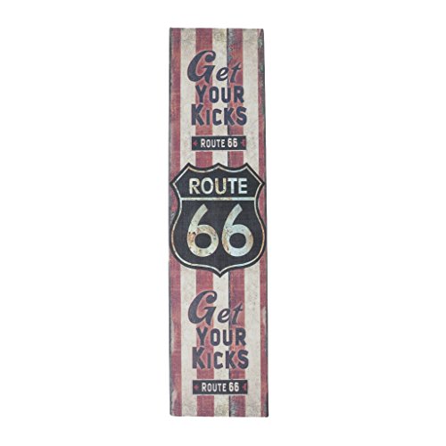 Spardose Sparschwein Münze Sparkasse Geldkasten mit schlüssel In Buchform Kinder Geschenek – Route 66, 24 x 15,5 x 5,5 cm - 7