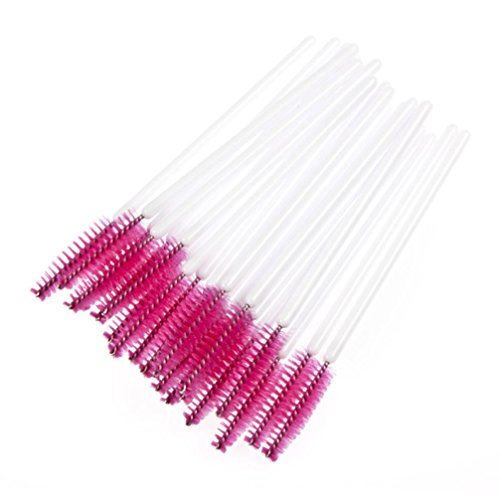 Schmink Pinsel,Amlaiworld 50stk Disposble Wimpern Mascara Stäbe Make-up Kosmetik Pinsel - 4