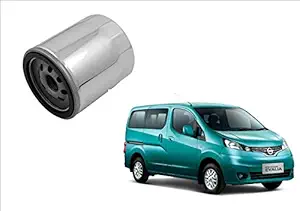 Auto Spare World Engine Oil Filter for Nissan Evalia 2012-2015 Diesel Set of 1 Pcs.