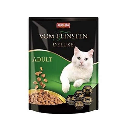 animonda Vom Feinsten Deluxe Adult, Trockenfutter für erwachsene Katzen von 1-6 Jahren, aus Geflügel, 250 g