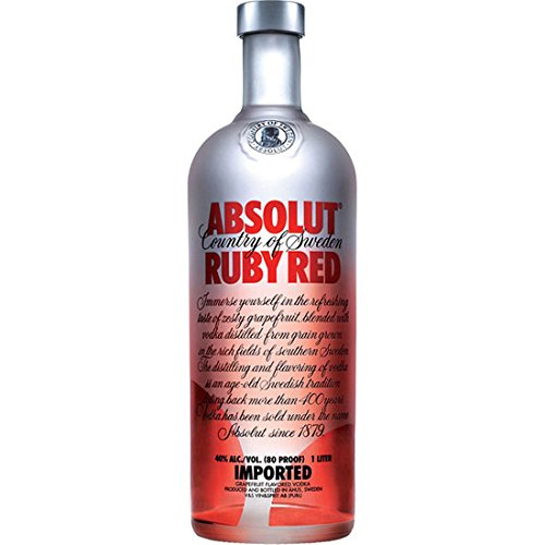 Preisvergleich Produktbild Vodka Absolut Ruby Red Grapefruit