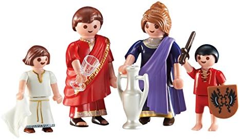 Playmobil - 6493 - Famille Romains - Emballage Plastique, pas de boîte en carton