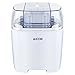 Produktbild Aicok Eismaschine Eiscrememaschine, Joghurt Maschine und Sorbet Frieren Maschine, 3 in 1 Speiseeisbereiter , Softeismaschine für zu Hause, 1.5L Volumen mit Timer Funktion von 6 wählbare Zeiten, Eismaschine, Weiß
