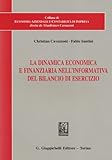 Image de La dinamica economica e finanziaria nell'informativa del bilancio di esercizio