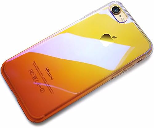 iPhone 7 Glazed Case iAnko British Wind Double - Layer Color - Discolored Super Thin PC Shell Phone Case Protective Cover All - Inclusive Plating Mobile Phone Sets For iPhone 7 4.7 Inch (Gold)