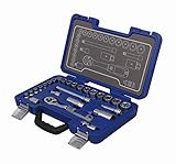 Platzsparend zu verstauen - zugeklappt lässt sich der Werkzeugkasten leicht transportieren, ohne dass der Inhalt umherfällt