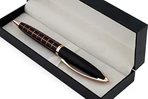 COI Gold Black Combination Elegant Metallic Pen Collection Roller Ball Point Gift Local Stationery with Box